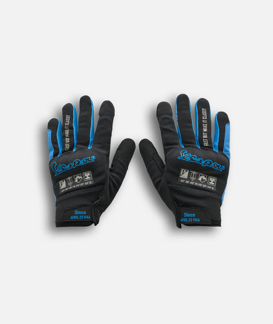 Vespa Handschuhe, Vespa neue Kollektion, vespa Kollektion 2024, Vespa Sommerhandschuhe, Vespa Touchscreen-kompatible handschuhe, vespa Funktionsbekleidung, vespa schwarze Handschuhe, vespa blaue Handschuhe