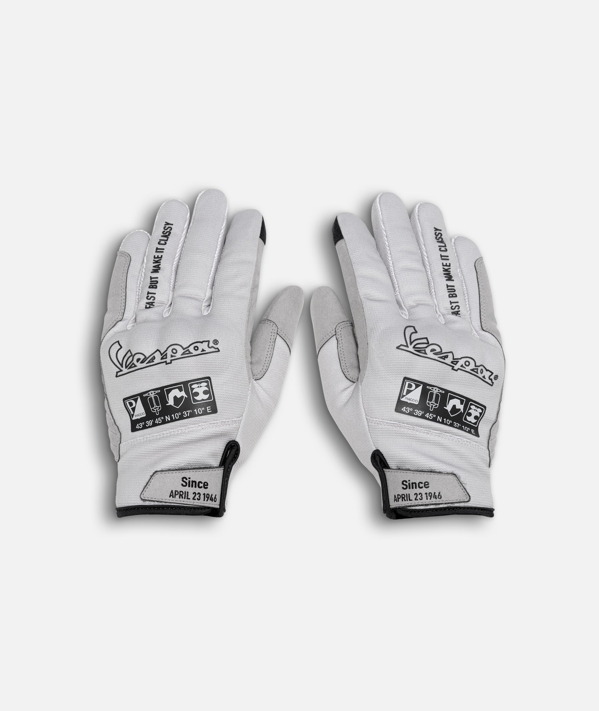 Vespa Dec Handschuhe white