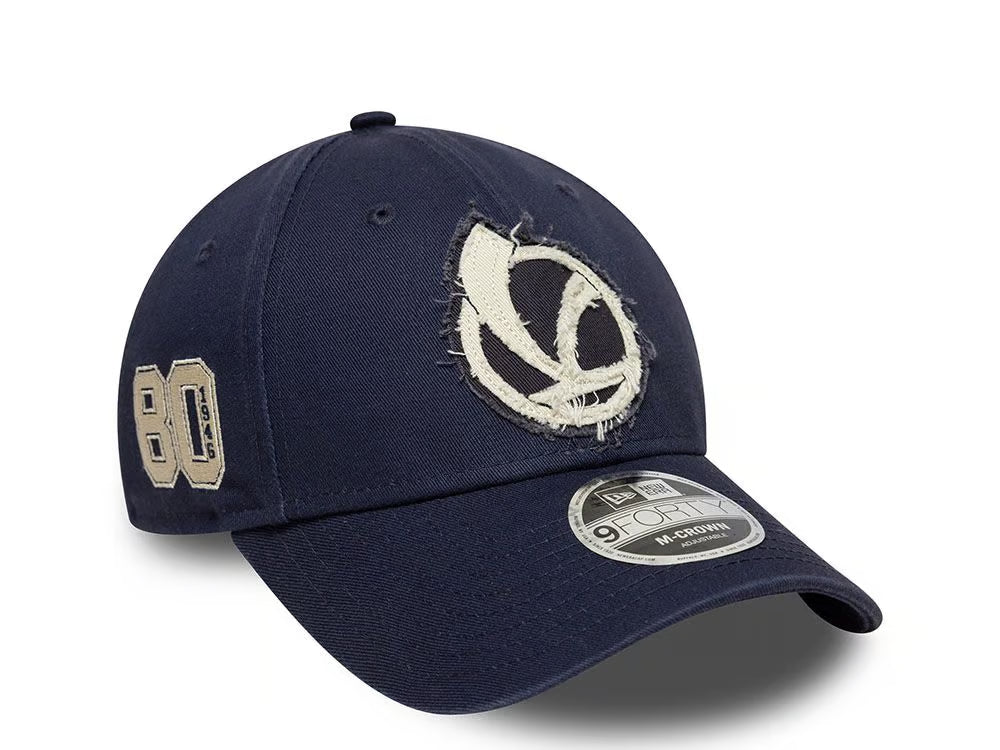 Vespa Basecap blau, Baumwolle, New Era 9Forty 80 years