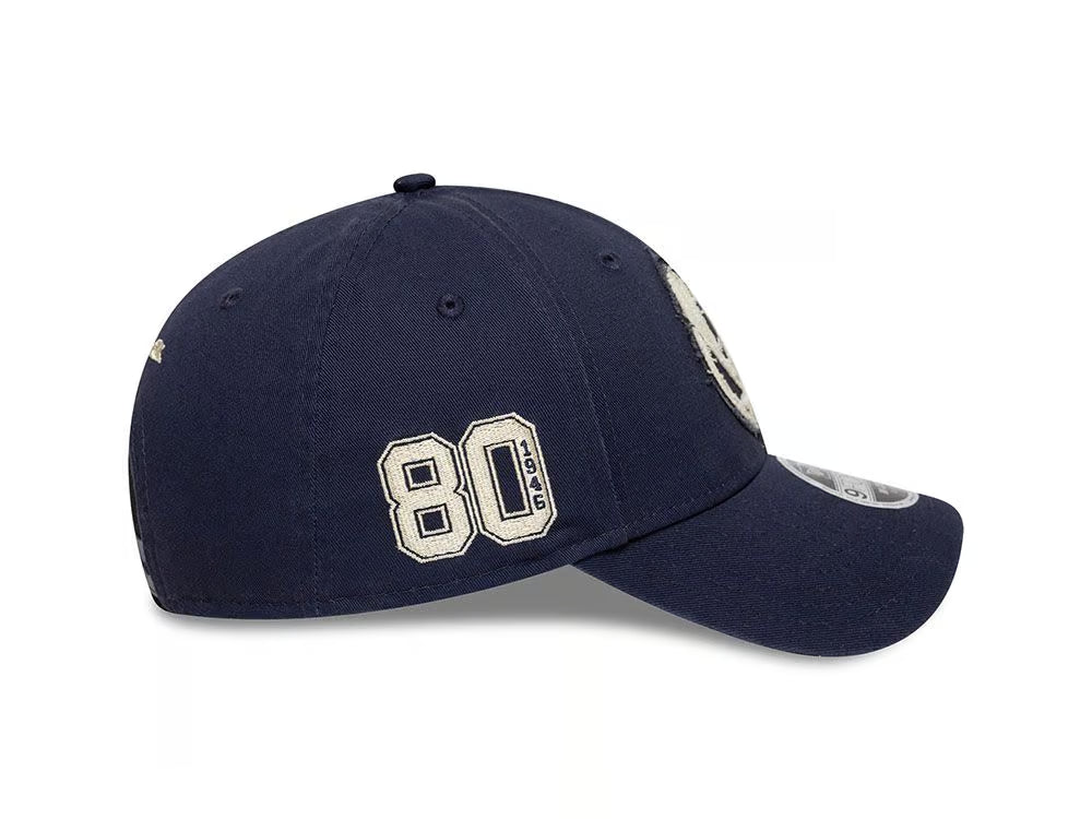 Vespa Basecap blau, Baumwolle, New Era 9Forty 80 years