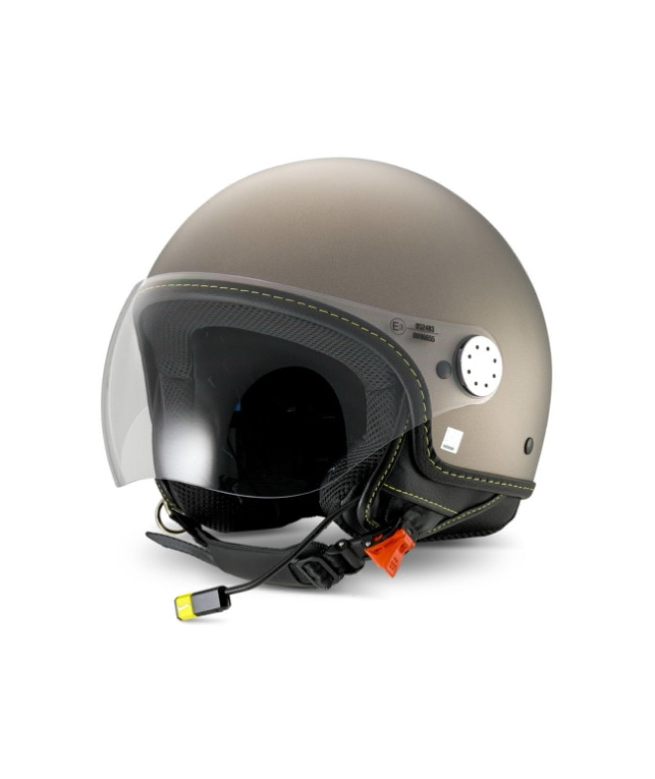 Vespa Jethelm Visor 3.0, Bluetooth,Quartz gray, ECE 22.05