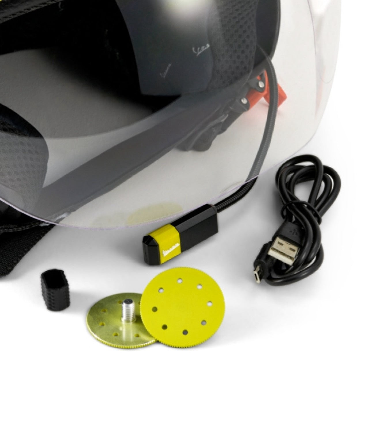 Vespa Jethelm Visor 3.0, Bluetooth,Quartz gray, ECE 22.05