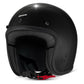 Vespa Jethelm Versilia, schwarz, glänzend, ECE 22.06