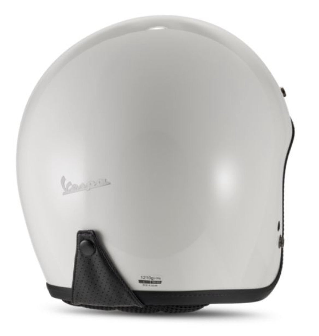 Vespa Jethelm Versilia, weiß, glänzend, ECE 22.06