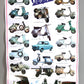 Vespa Poster Motiv: 50 Anniversary