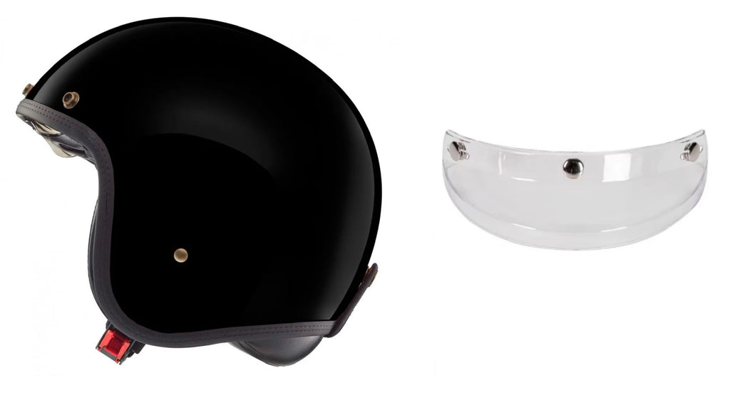 Audace schwarz matt x Druckknopf Visier