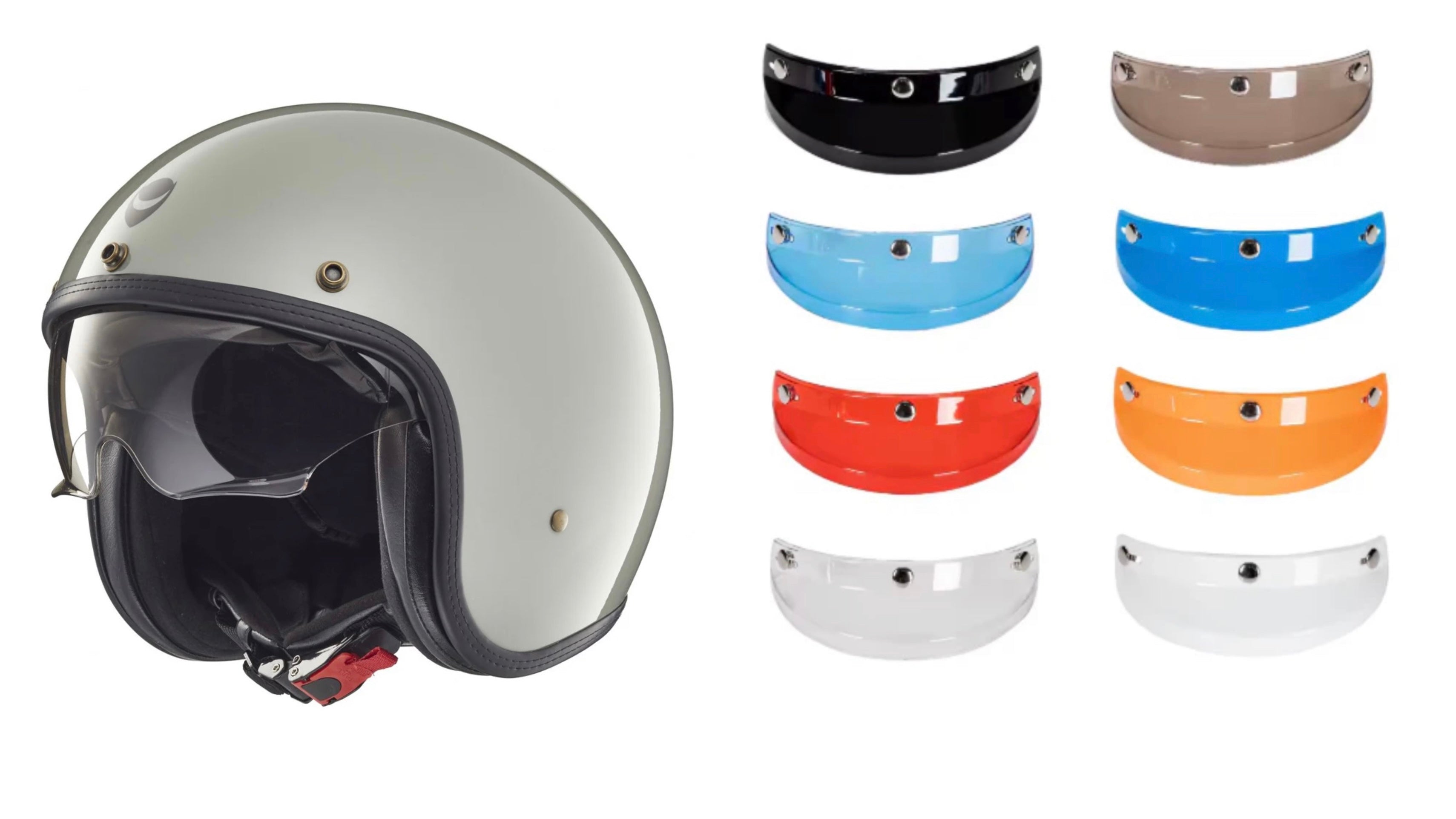 Audace grau x Druckknopf Visier