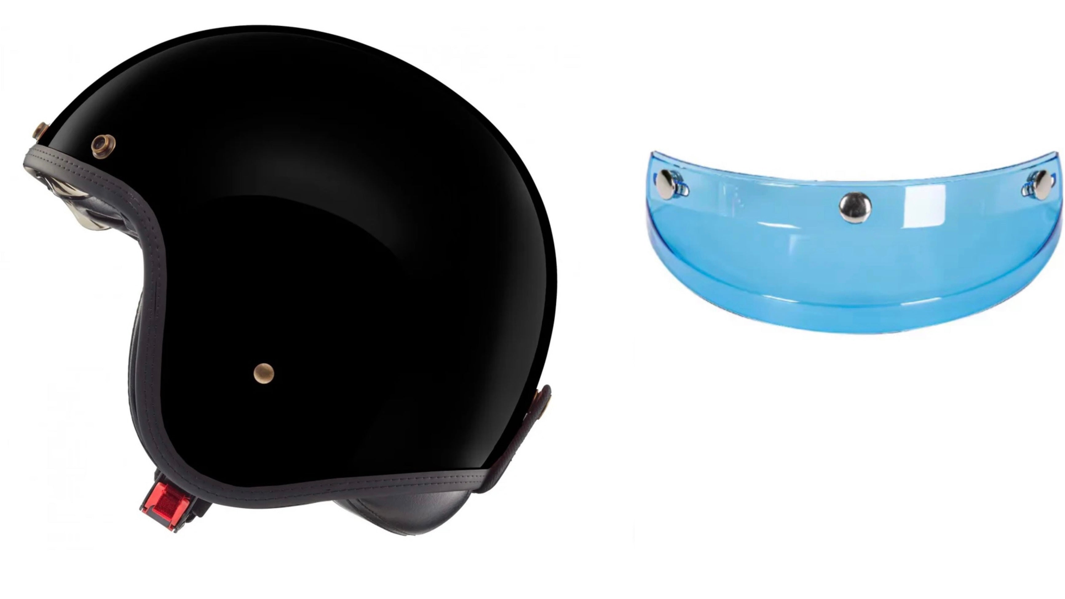 Audace schwarz matt x Druckknopf Visier