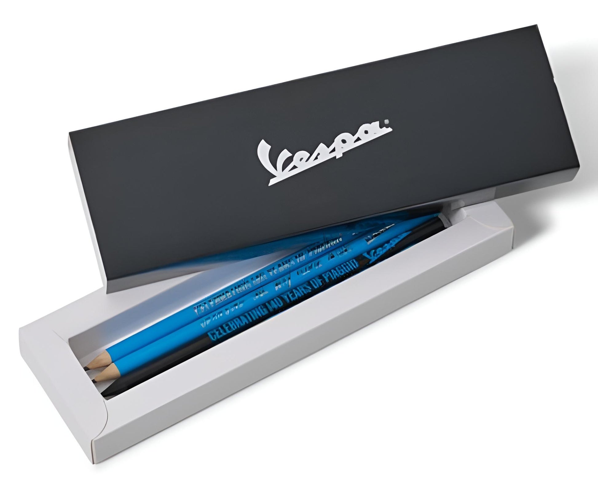 140 Jahre piaggio, Vespa Bleistifte, Vespa Merchandising, Vespa Büromaterial, Vespa Schreibzeug, Vespa Kugelschreiber