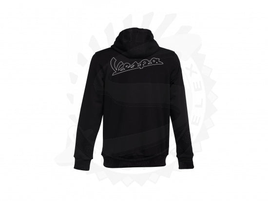 Sweatshirt Vespa Heritage Schwarz, Vespa Merchandising, Vespa Bekleidung, Vespa T-Shirt, Vespa Accessoires, Vespa Merchandising, Vespa Kleidung, Vespa Klamotten, Vespa Sweat-Shirt, Vespa Jacken, Jacken Vespa, Pullover Jacken Vespa