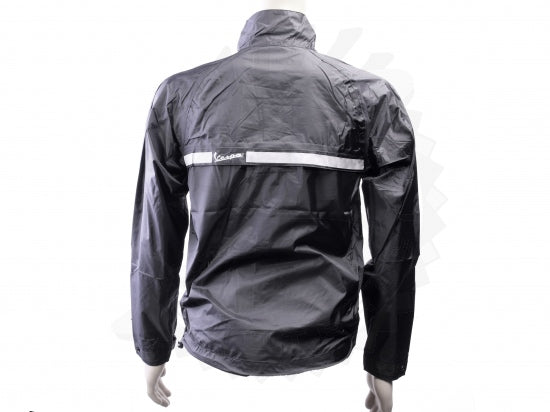 Regenjacke  Vespa schwarz, Vespa Regenjacke, Regenjacke Vespa, regenbekleidung Vespa, Vespa Regenbekleidung, Wetterdichte Kleidung Vespa, Bekleidung Vespa