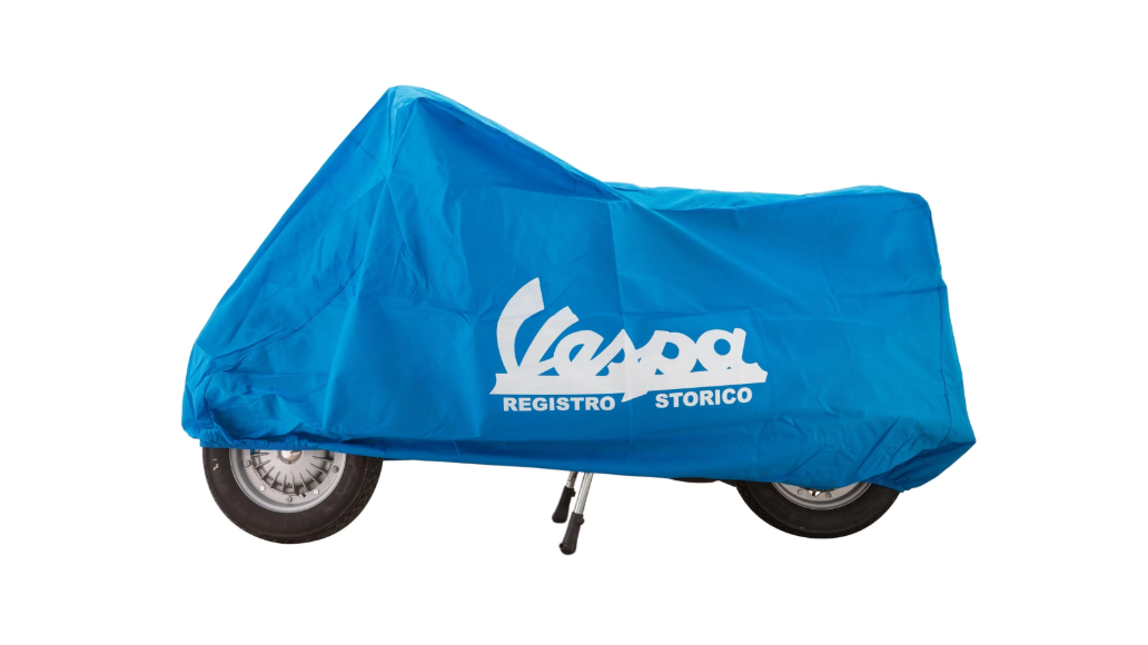 Fahrzeug-Abdeckplane Vespa Vintage Registro Storico