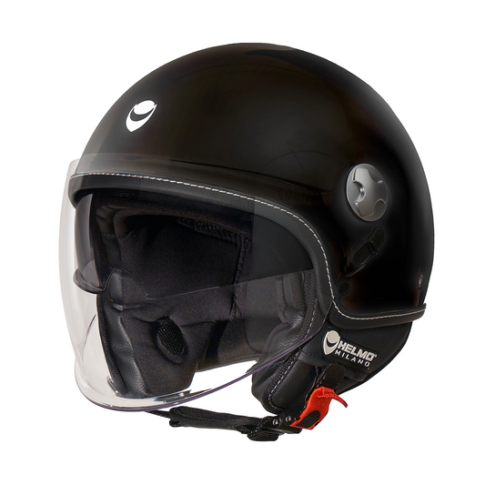 Vespa Merchandising, Vespa Zubehör, Vespa Geschenk, Vespa 2024 Neu Erscheinungen, Neue Vespa Helme, EOS ECE 22.06, ECE 22.06 Helmo Milano Helme, Neue Helmo Milano Helme, Helmo Milano Helme ECE 22.06, Helmo Milano Demi Jet, Eos, schwarz, matt ECE 22.06