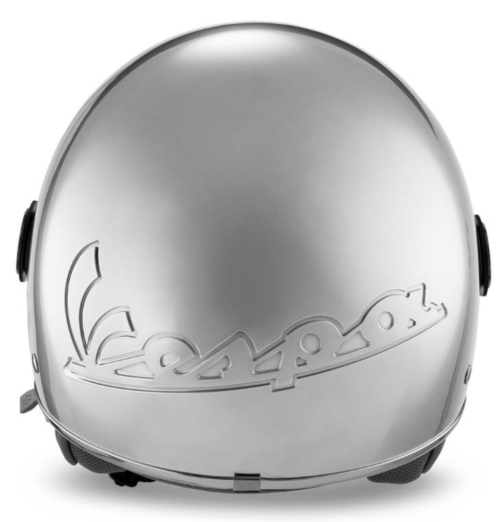 Vespa Jethelm Visor 4.0 DEC, grau, matt, ECE 22.06, VESPASTORE, Vespa Zubehör, Vespa Helm, Vespa DEC Kollektion, Vespa Helm 22.06, neue Vespa Helme, graue Vespa Helme, günstige Vespa Helme, Vespa Helm mit Visier, Vespa Helm mit langem Visier, Dealer Equipment collection Helm