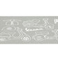 Vespa Zubehör, Vespa Merchandise, Vespa Merchandising, Vespa Heimausstattung, Vespa Ausstattung, Vespa Bürobedarf. Vespa Geschenke, Vespa Fanartikel. Vespa Schablone, Vespa Schreibware, Schreibware Vespa