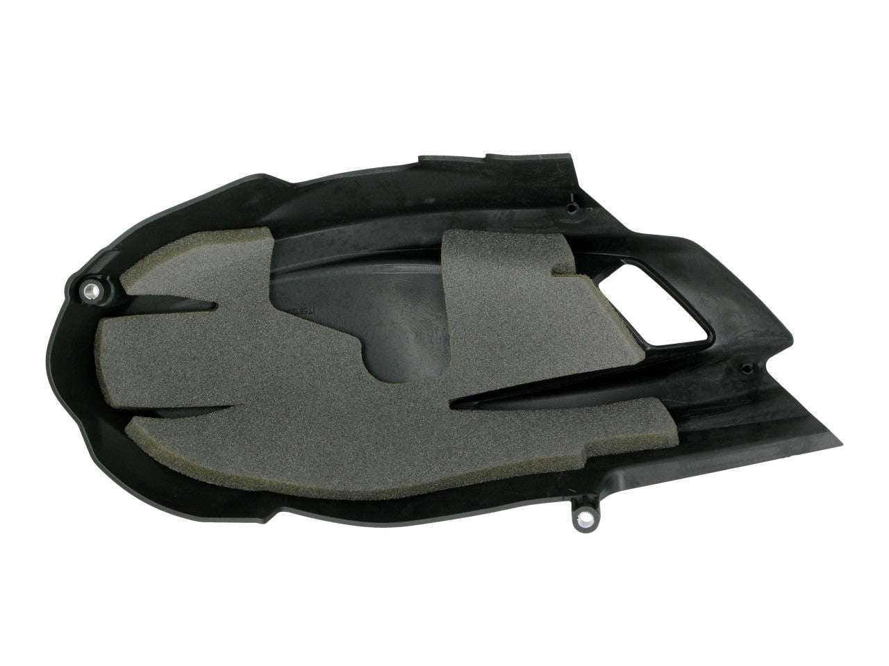 Schalldämmung für Gehäusedeckel, schwarz, matt, Vespa Schutz, Vespa Ersatzteil, Vespa Technik, Vespa Schaldämmung, Vespa Tuning 