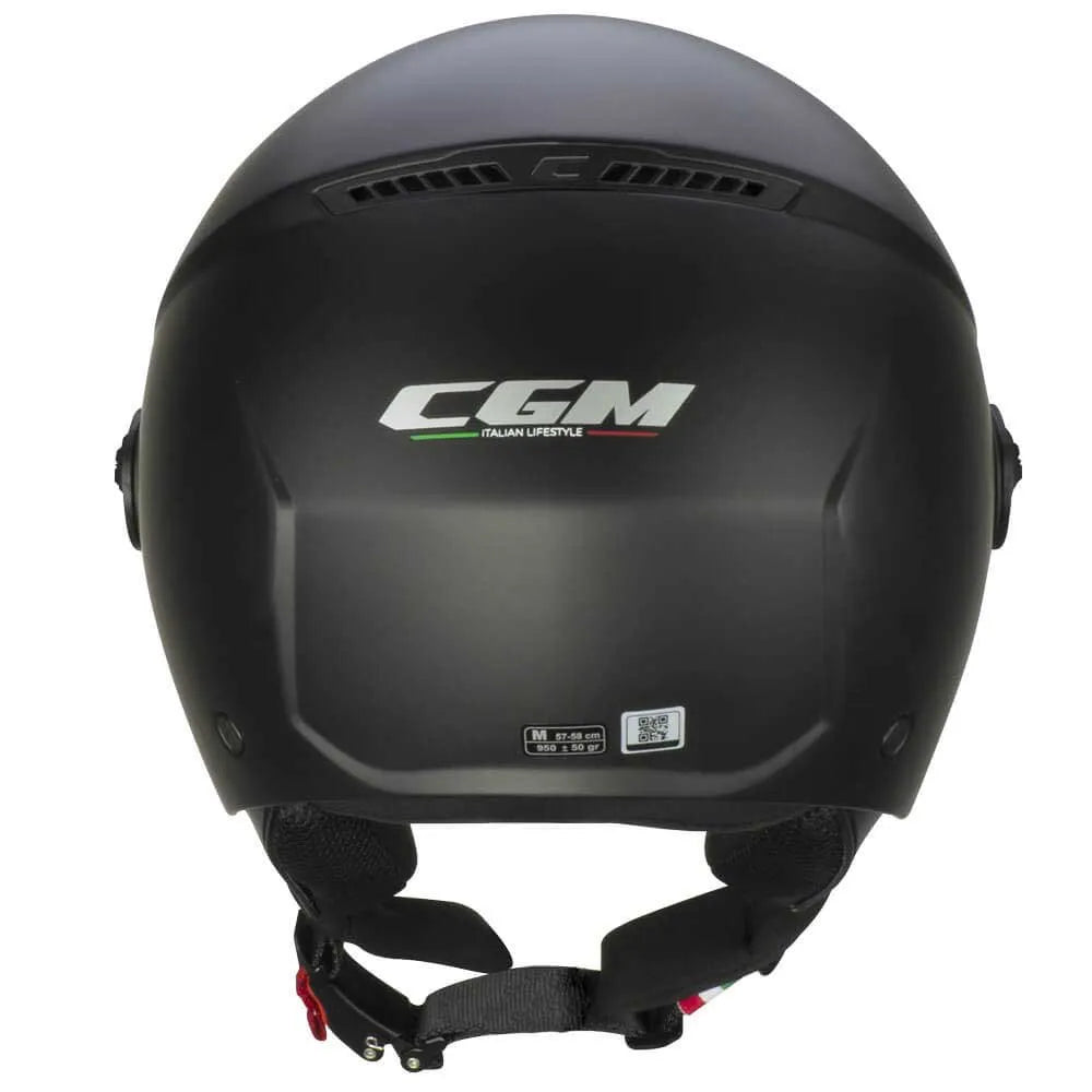 Helm Demi Jet CGM 167A FLO MONO Matt-Schwarz
