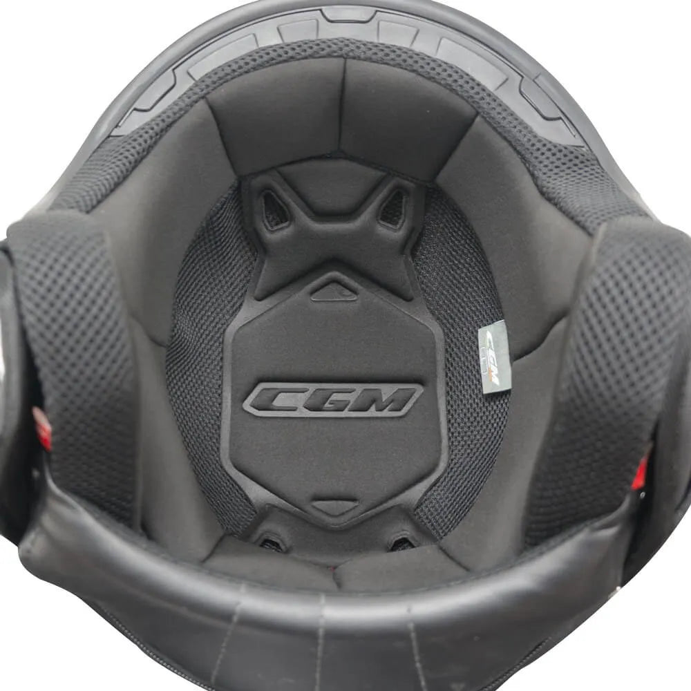 Helm Demi Jet CGM MOTO 191A PIX MONO Schwarz matt