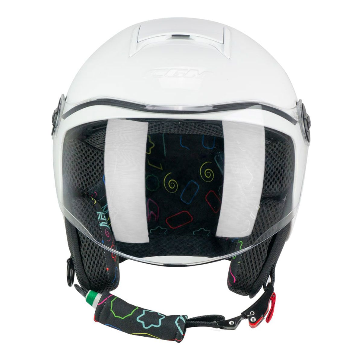Helm Demi Jet Kinder CGM 261A MINI MONO White