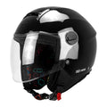 Helm Demi Jet Kinder CGM 261A MINI MONO schwarz glänzend