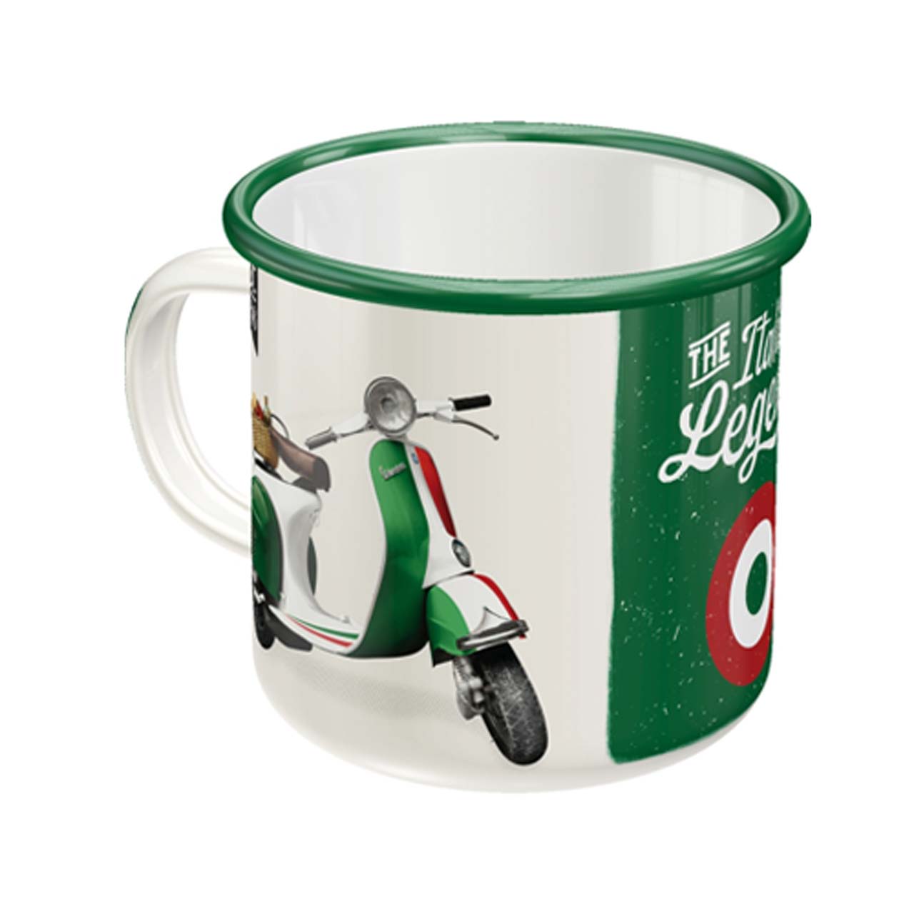 Vespa - Italian Legend Becher, Vespa Merchandising, Vespa Becher, Vespa Accessoires, Vespa Geschenke, Vespa Geschenkideen