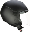 Helm Demi Jet CGM 167A FLO MONO Matt-Schwarz