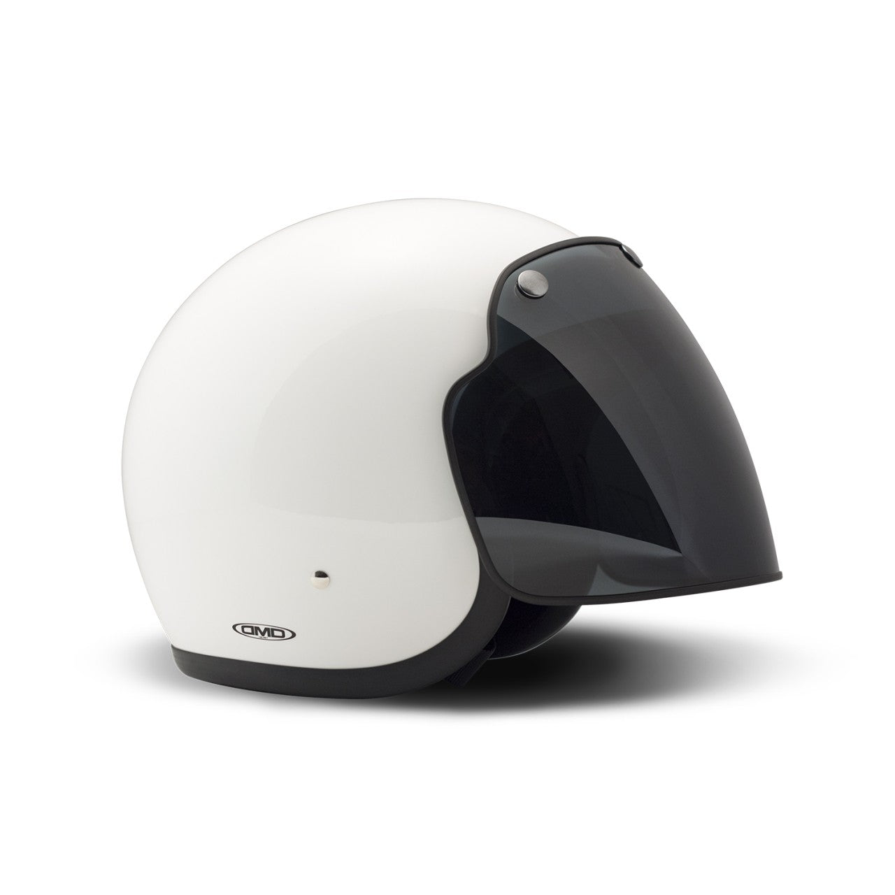 DMD Visier getönt, Retro, lang, kratzfest, beschlaghemmend, Visiere Vespa, Helmo Milano Visier, Druckknopfvisier, Visier Audace, Visier für Druckknopf