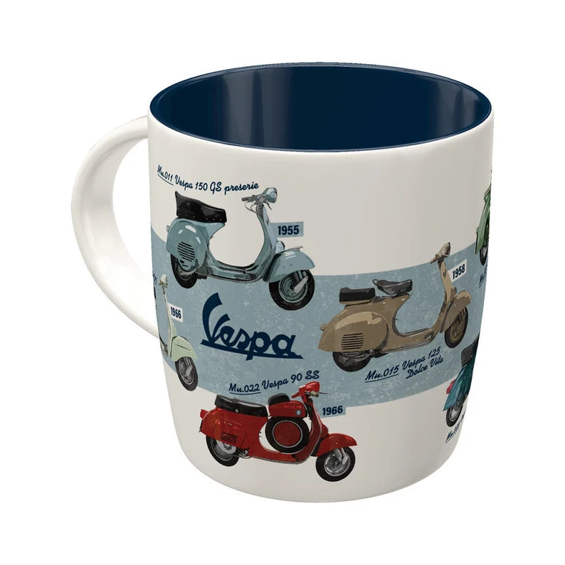 Vespa tasse, vespa Zubehör, vespa Merchandising, vespa bundle, vespa  Accessoires, vespa heimausstattung 