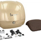 Top Case Kit Vespa  (incl. Halteplatte), 36 l, beige, Top Case beige, Vespa Top Case Set beige, beiges Top Case Set Vespa