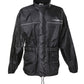 Sceed Regenjacke, gefüttert, schwarz, Unisex, Sceed Regenjacke Vespa, Vespa Regenjacke, Vespa Winterbekleidung, winddichte Vespa Jacke, Wetterdichte Bekleidung Vespa