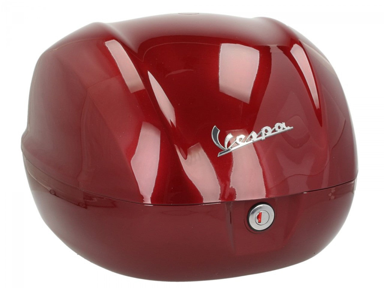 Top Case Vespa, 32 l, rot must, Vespa Top Case rot, Vespa Top Cases Rot glanz, Top case glänzend