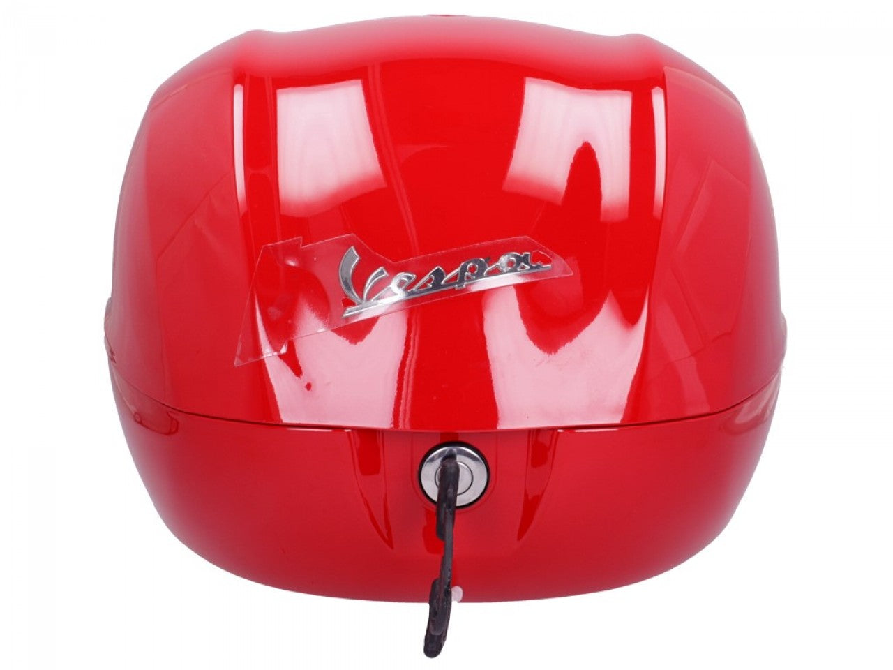 Top Case Vespa , 32 l, rot, Vespa Top Case, Vespa Topcase rot, Vespa Gepäck, Vespa Gepäckträger, vespa Topcase rot glanz, glänzend rotes TopCase Vespa