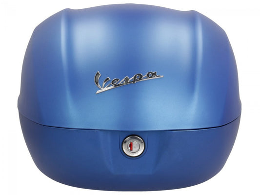 Top Case Vespa, 32 l matt line blue, vespa Top Case blau, blaues Vespa Top Case, Top Case Vespa, Vespa Top case blau 