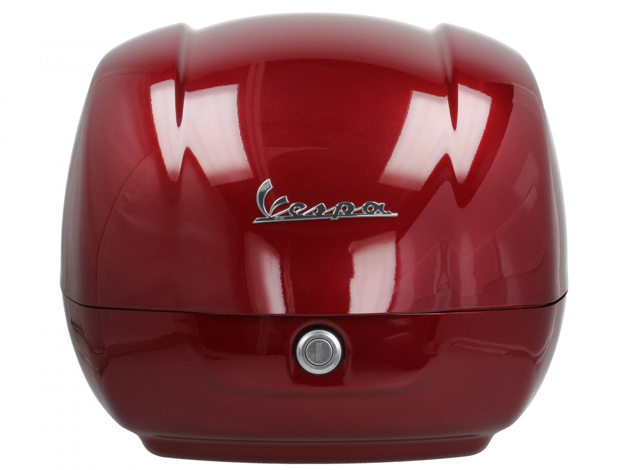 Top Case Kit Vespa (incl. Halteplatte), 36 l, rot vignola, Vespa Top Case Set rot, rotes Vespa Top Case set, vespa set