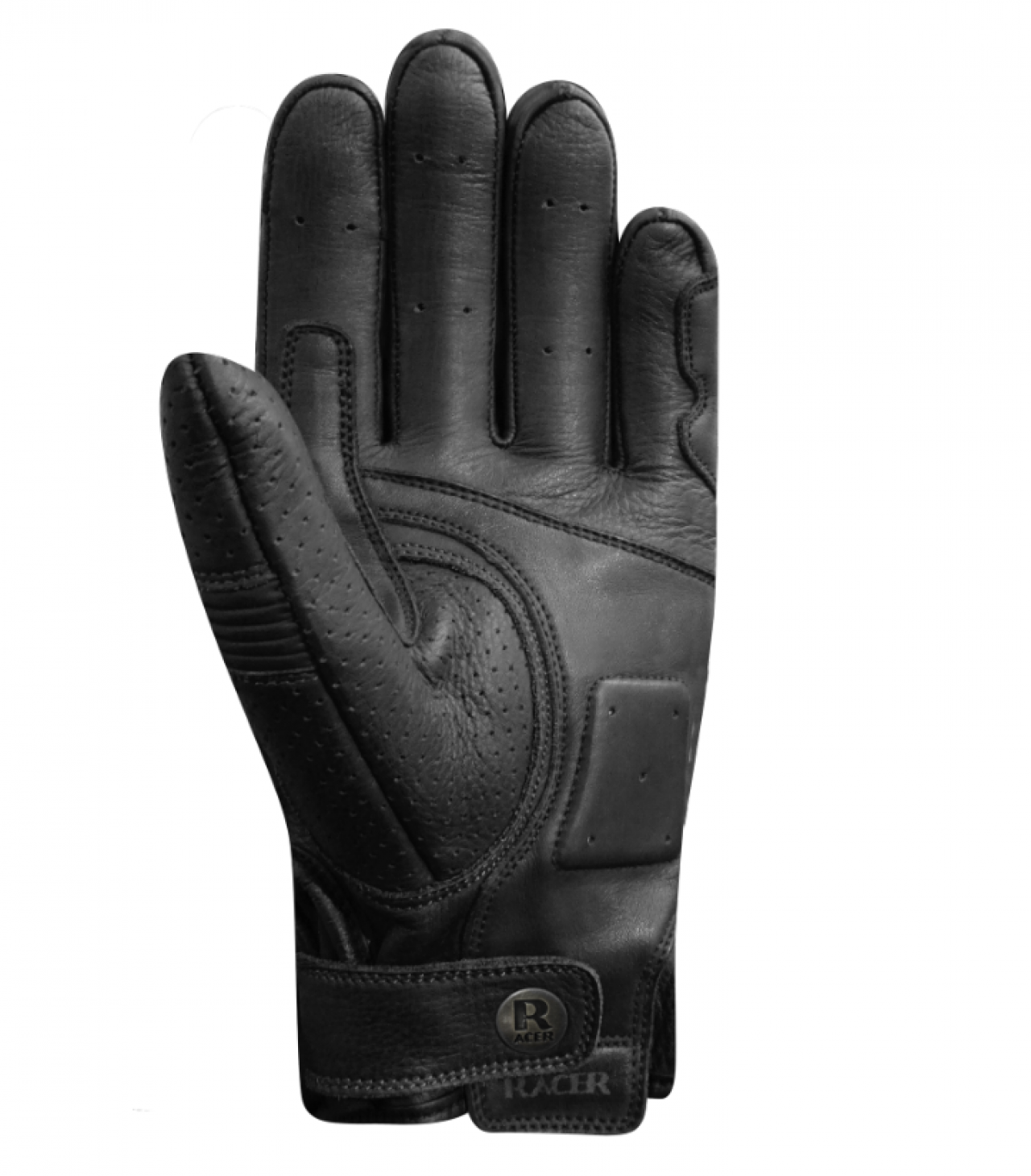 RACER GLOVES Handschuhe, Sommer, Dante, Vespa Lederhandschuhe, Vespa sommerhandschuhe, sommerhandschuhe für Motorrad, Motorradsommerhandschuhe, Vespasommerhandschuhe, schwarze Vespa Handschuhe