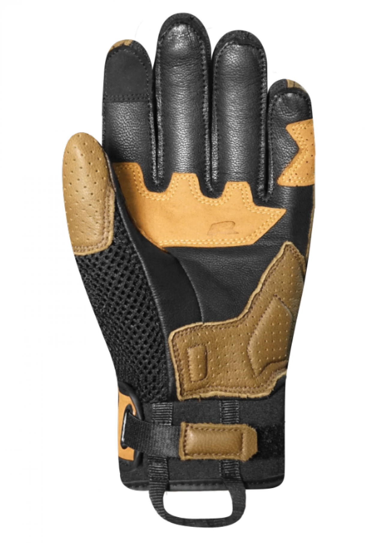 RACER GLOVES Handschuhe, Sommer, Ronin beige-schwarz, Vespa Handschuhe, braune Lederhandschuhe, Lederhandschuhe braun, Handschuhe mit Polsterung, Vespa lederhandschuhe, Motorrad Lederhandschuhe