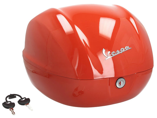 Top Case Vespa, 32 l, orange brick/orange impulsivo, Vespa Topcase orange, orangenes Vespa Top Case, Top Case Vespa orange