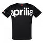 Aprilia T-Shirt, Aprilia Bekleidung, Aprilia schwarzes T-Shirt, Sommerbekleidung Vespa, Sommerbekleidung Aprilia, Accessoires Aprilia