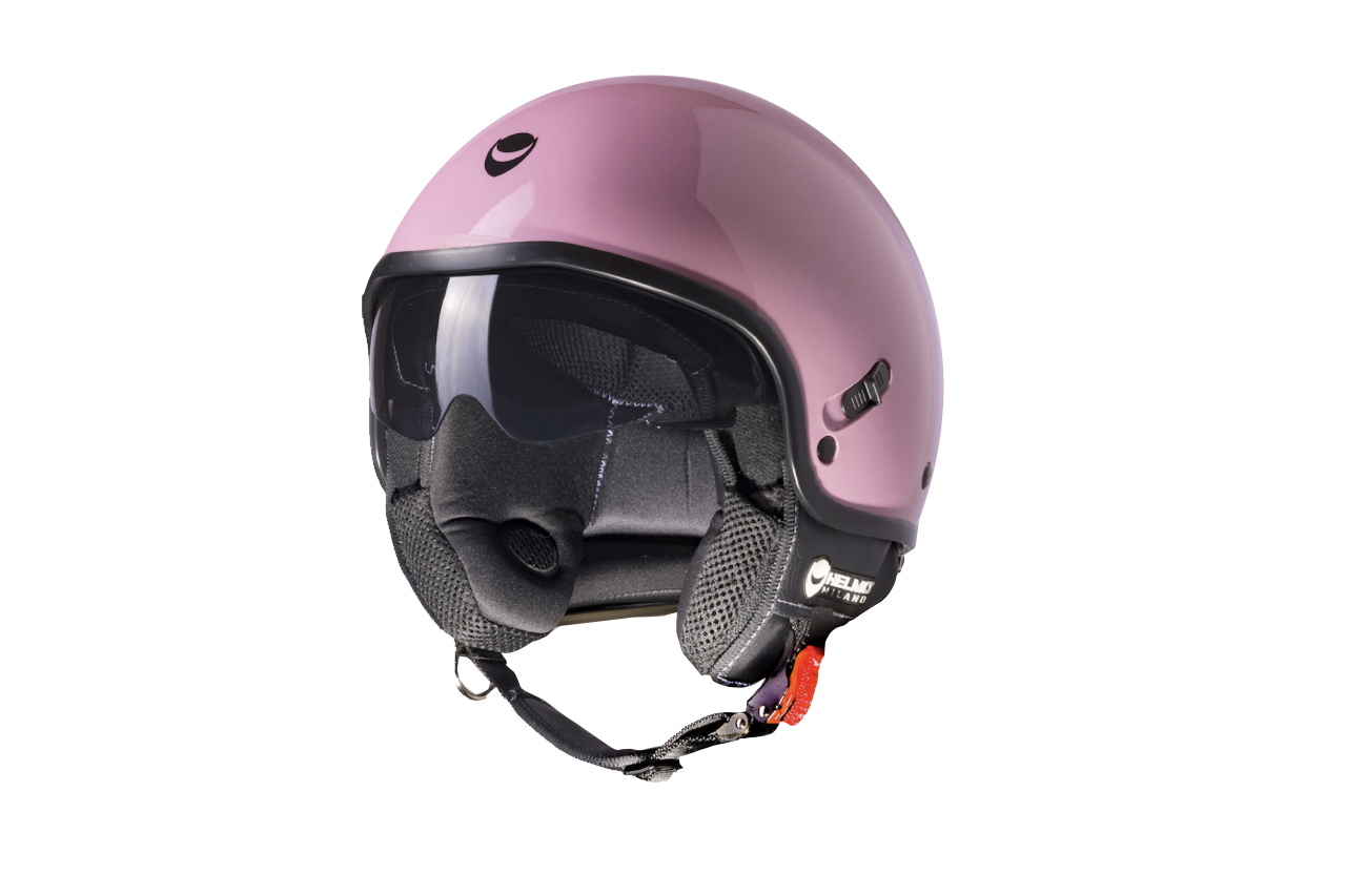 Helmo Milano Demi Jet, Puro Slider, pink, glänzend, pinker Helmo Milano Helm, Puro Slider sale, Pinker puro slider, bunte Rollerhelme