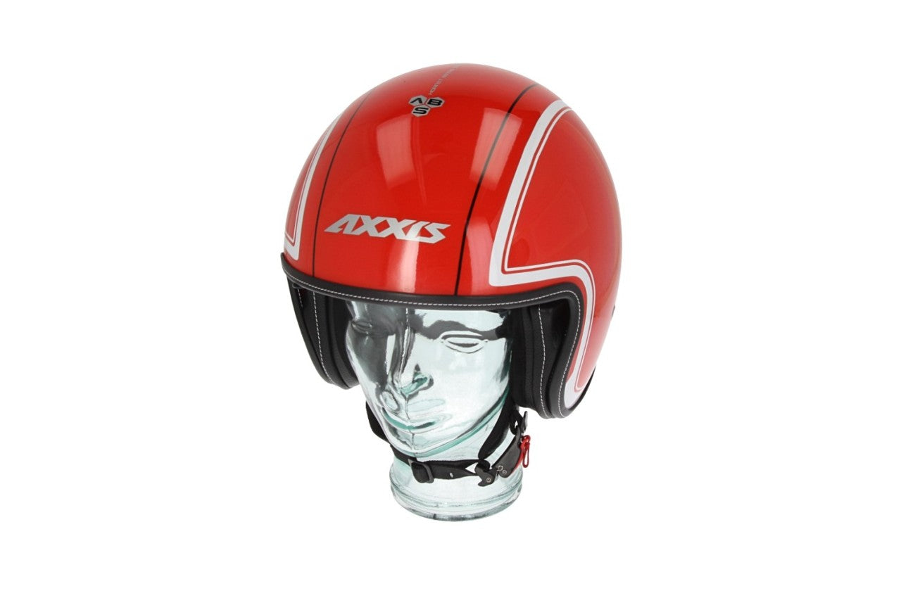 Axxis Jethelm, Hornet SV, Royal, rot, glänzend, Axxis Helme, roter Axxis Helm, Axxis Helme, Motorradhelm günstig