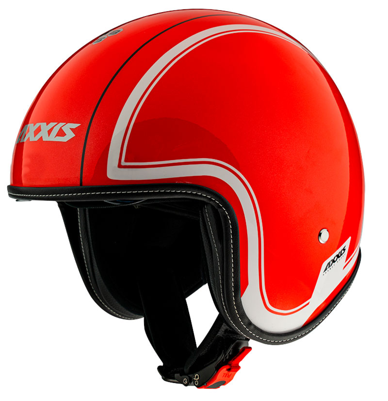 Axxis Jethelm, Hornet SV, Royal, rot, glänzend, Axxis Helme, roter Axxis Helm, Axxis Helme, Motorradhelm günstig