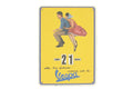 Vespa Endloskalender gelb, Vespa Kalender, Kalender Vespa, Vintage kalender, Vespa Bürobedarf, Vespa Büromaterial