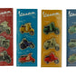 Vespa Magnete 1950-2000 , Vespamagnete für den Kühlschrank bunt