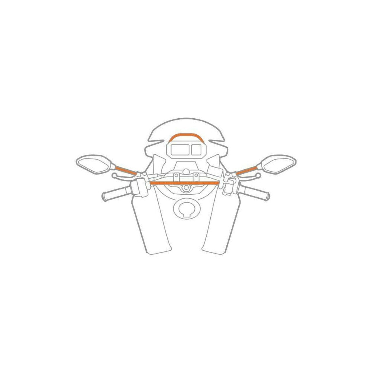 Opti Line Titan Handyhalterung Motorrad Spiegel- und Querstangenhalterung, Vespa Handyhalterung, Motorrad Handyhalterung, Fahrrad Handyhalterung, Handyhalterung Optiline, Vespa Handyhalterung, Vespa Musik hören, während Vespa fahren telefonieren