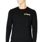 Gibson Longsleeve,  schwarz, mit Aufdruck, Vespa Hoodie, Vespastore.shop, Vespa Winterbekleidung 