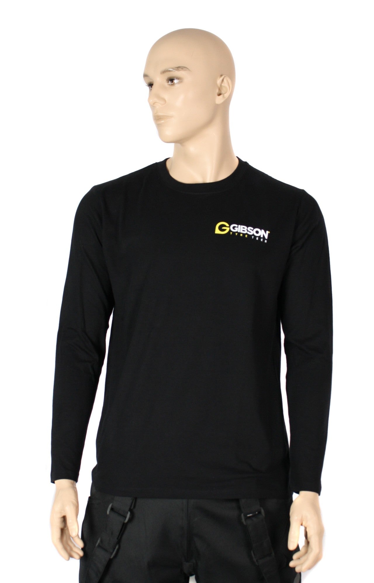 Gibson Longsleeve,  schwarz, mit Aufdruck, Vespa Hoodie, Vespastore.shop, Vespa Winterbekleidung 