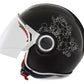 Vespa Jethelm, VJ, Mickey Mouse, schwarz, glänzend, ECE 22.06, Vespa Helme, Vespa Helmet, Vespa Schutzkleidung, Helmo Milano Helme, Helmo Milano Helmet, Rollerhelme, Vespahelme, Rollerhelme ECE 22.06, Vespa helm wiesbaden, Vespa Helm Hessen, Vespa Geschäft Hessen, neuste Vespa Helme, besten Vespa Helme