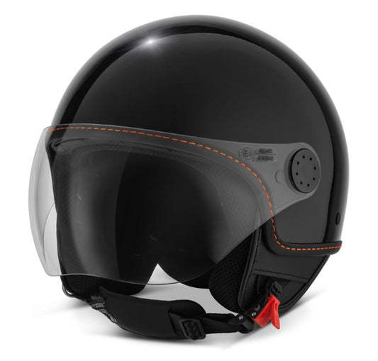  Vespa Merchandising, Vespa Zubehör, Vespa Geschenk, Vespa 2024 Neu Erscheinungen, Neue Vespa Helme, Vespa Demi Jet, Visor 4.0, schwarz, Vespa ECE 22.06 Helm, ECE 22.06 Rollerhelme, 