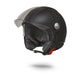 Helmo Milano Helm, Helmo Milano Demi Jet, PelleDura, schwarz, matt 22.06, Vespa Helm, ECE 22.06 Helme, Pelledura schwarz, günstige Helmo Milano Helme, qualitative Motorrad helme, Helmo Milano Helm ECE 22.06, Vespa Helme 22.06, Helme nach der neuen Norm, Helmo Milano Helme mit zwei Visieren, Vespahelm mit zwei Visieren, Sonnenvisier Helmo Milano, Helmo Milano schwarzer Helm