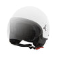 Vespa Demi Jet, Visor 4.0, ABS, weiß, glänzend, ECE 22.06, Vespa Helme, Vespa Helmet, Vespa Schutzkleidung, Helmo Milano Helme, Helmo Milano Helmet, Rollerhelme, Vespahelme, Rollerhelme ECE 22.06, Vespa helm wiesbaden, Vespa Helm Hessen, Vespa Geschäft Hessen, neuste Vespa Helme, besten Vespa Helme